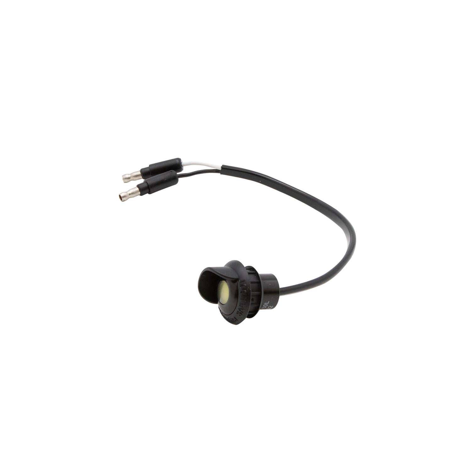 LED License Light 3/4" Grommet with Hood