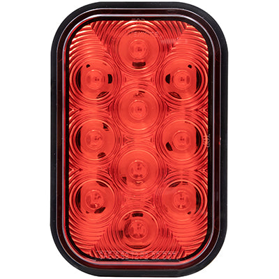 Rectangular Red Stop/Turn/Tail Lightning