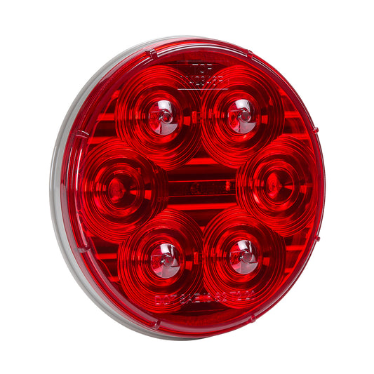 4" Stop / Turn / Tail Light Lightning Series - Red - 6LED