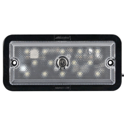 3" X 6" Rectangular Dome Light 650 Lumens - On/Off Switch