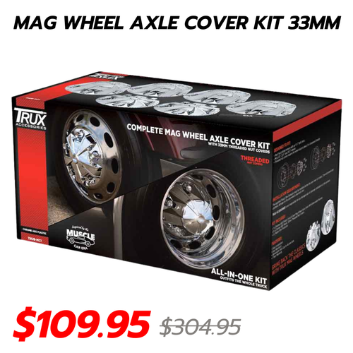 Mag Wheel Axle Cover Kit 33mm