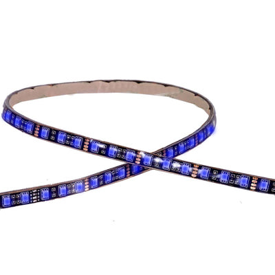 36" Blue LED Adhesive Strip Light