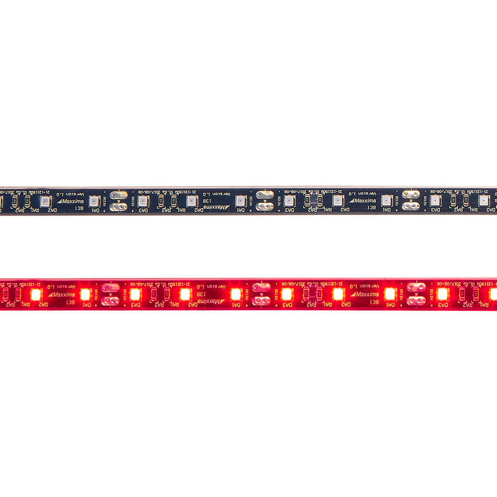 Red Silicone Flexible Adhesive Light Strip 96"