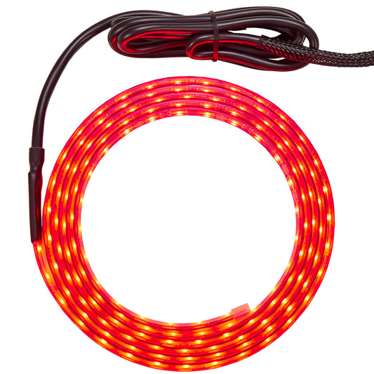 Red Silicone Flexible Adhesive Light Strip 96"