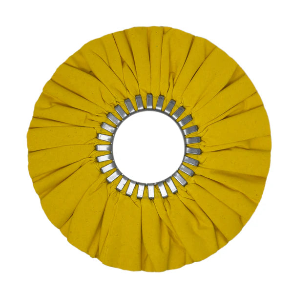 YELLOW MUSCLE  10" BUFFING WHEEL