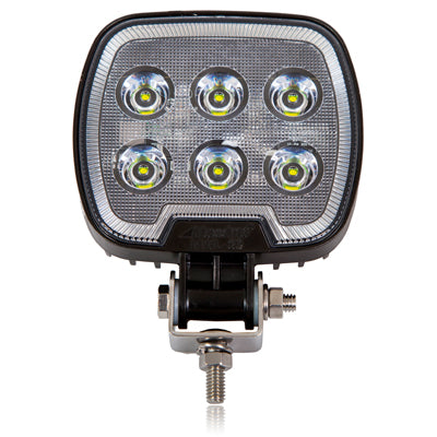 Square 6LED Work Light 1200 Lumen