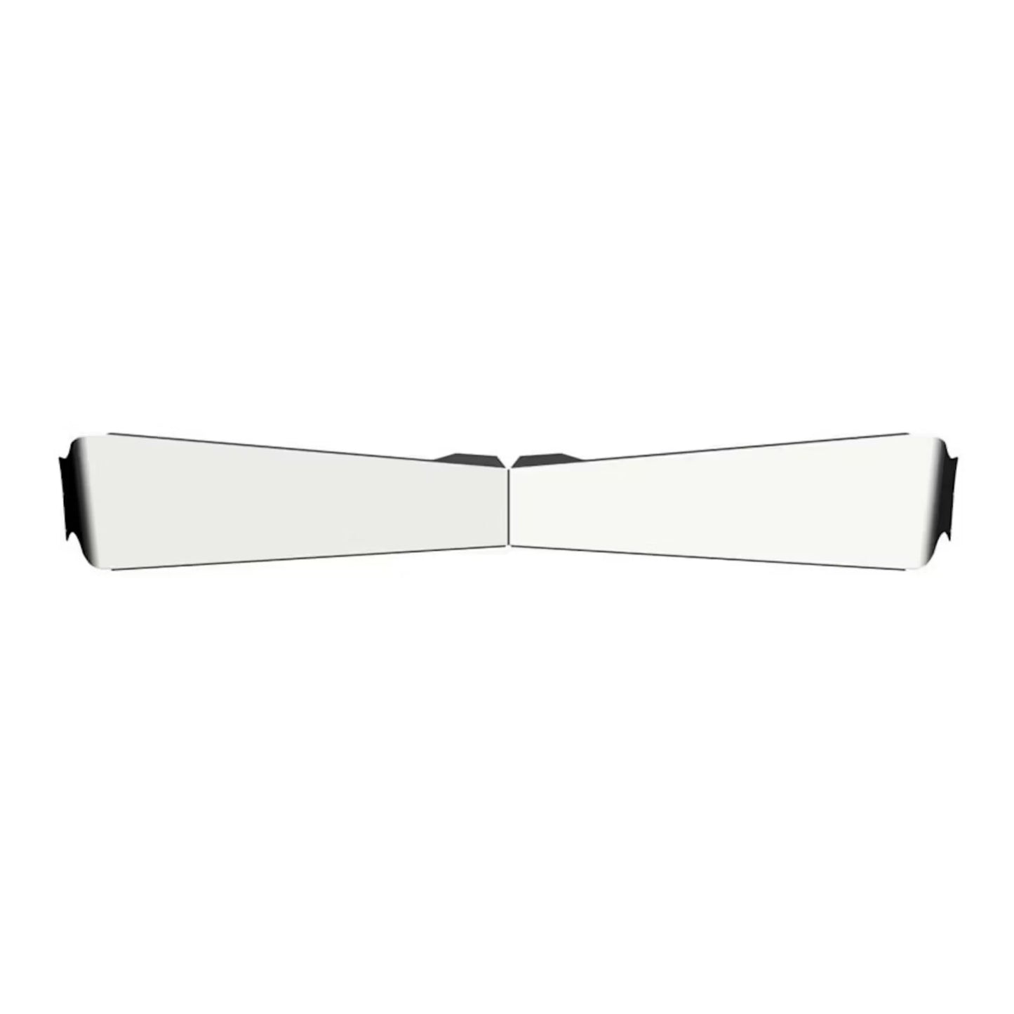 License Plate Drop Bowtie Visor