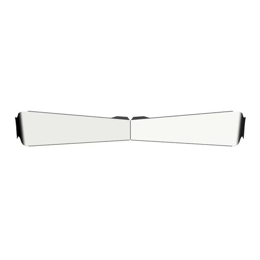 License Plate Drop Bowtie Visor