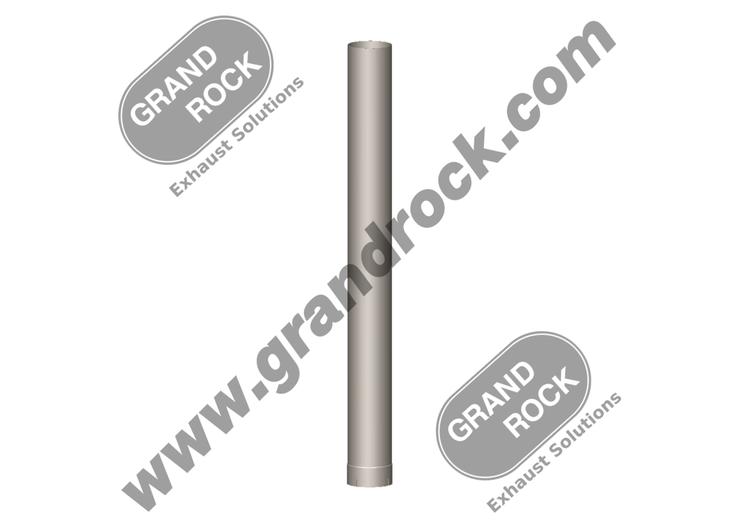 6" X 60" ID / OD Aluminized Repair Pipe