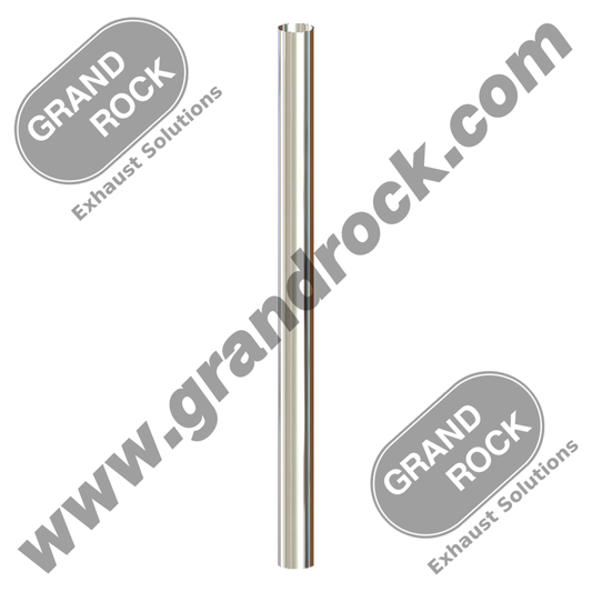 7" X 108" Flat Top - OD Bottom - Chrome