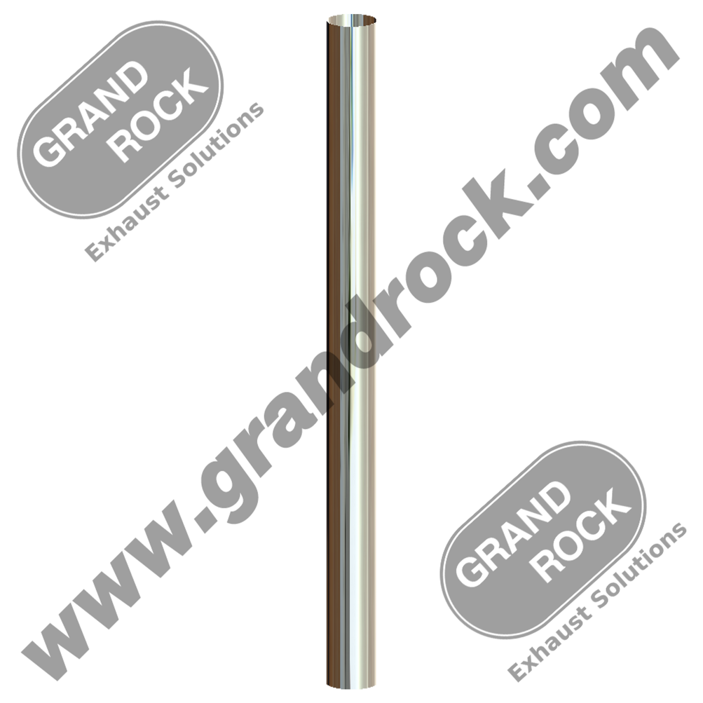 8" X 108" Flat Top OD Chrome
