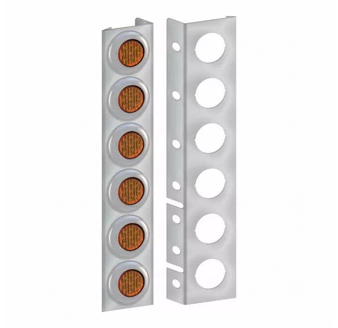 Peterbilt 389/388/379/378 Front Standard Air Cleaner (All Years) – With 12 x 2″ Holes