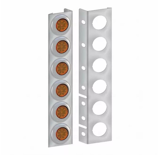 Peterbilt 389/388/379/378 Front Standard Air Cleaner (All Years) – With 12 x 2″ Holes