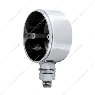 Chrome Die Cast Single Face Light Housing Only