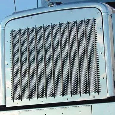 Custom Freightliner Classic 120 Punch Grill