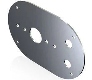 Peterbilt 389 Single Dome Light Plate With 2X Hole Switch