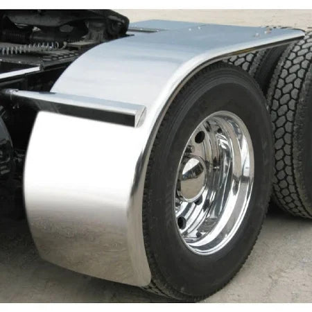 80'' Half Fender Smooth Low 14Ga with Standard Mount Kit