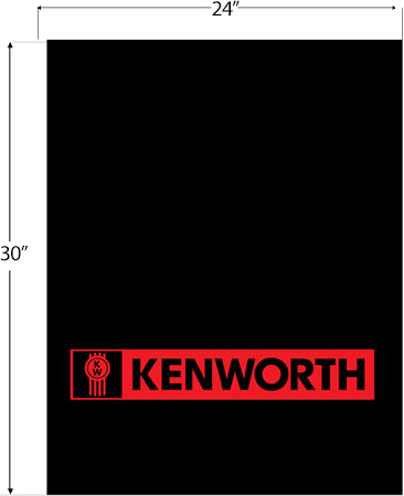 3/8X24X30 Kenworth Mud Flap