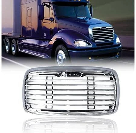 Freightliner Columbia Chrome Grille without Bug Screen for 2000-2008