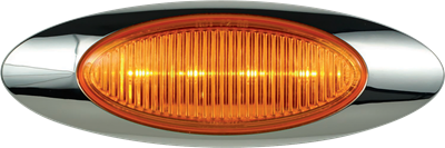 M1 Original Amber 4-LED With Chrome Bezel