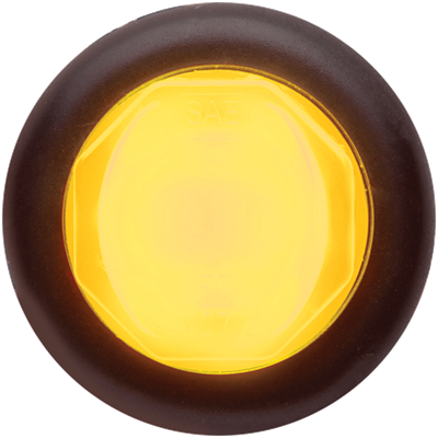 3/4" Amber / Amber GloLight 2 Function Marker / Turn