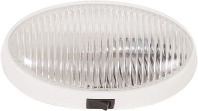 Oval Porch/Utility Light with Switch