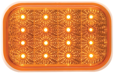Amber Rectangular Marker Turn Signal