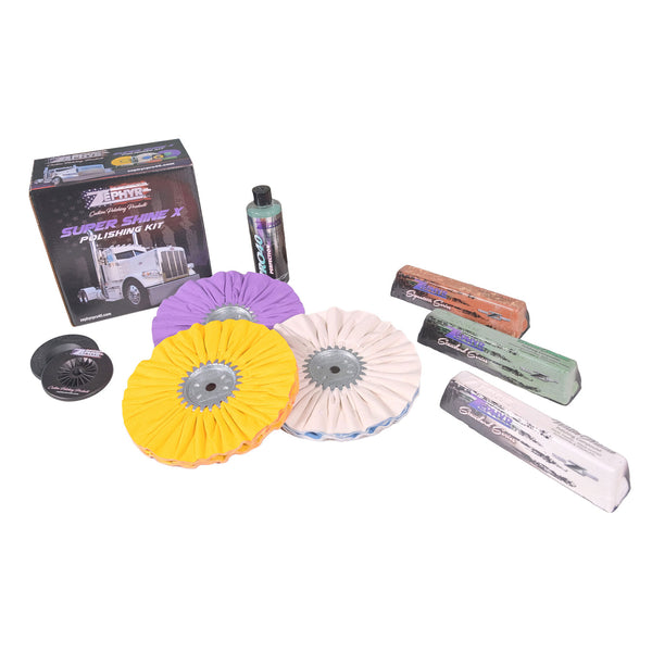 Zephyr Super Shine "X" Polishing Kit