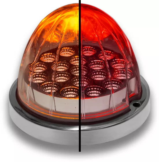 Watermelon Dual Revolution Clearance LED Light - 19 Diodes