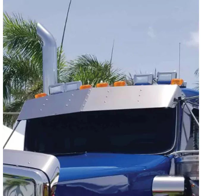 Kenworth Drop Visor 14" Curved 07+