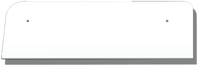 Fender Guards - Kenworth W900L - Flush Mount 1989 & Newer- Pair
