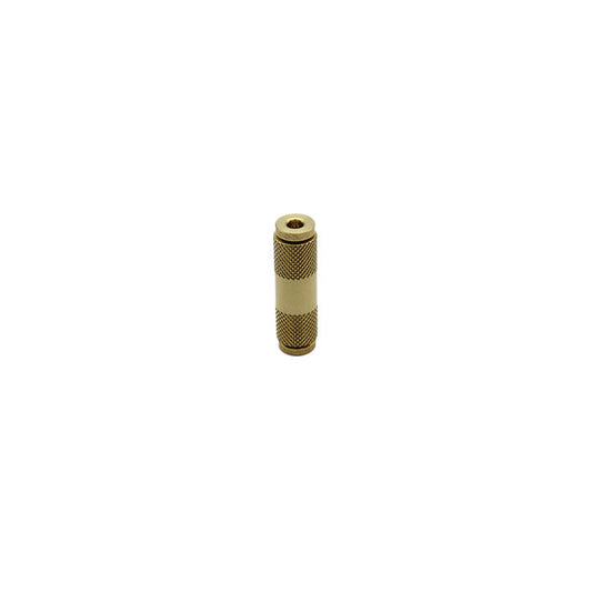 1/8" x 1/8" Brass Push Lock Union