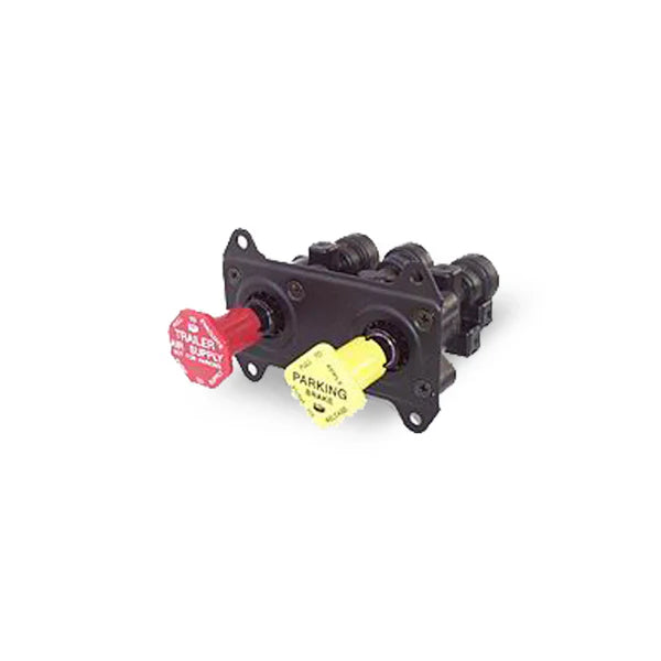 Dash Control Air Brake Valve - MV-3 Style, Combination PP-1® and PP-7 Valve