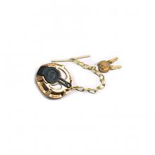 Brass Locking Fuel Cap-Female-Non-Vented-11-1/2 Threads Per inch-2-1/4 Across Threads Cap