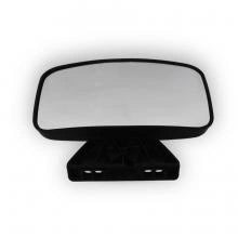 Convex Lock Down Mirror -Black- Passenger Side