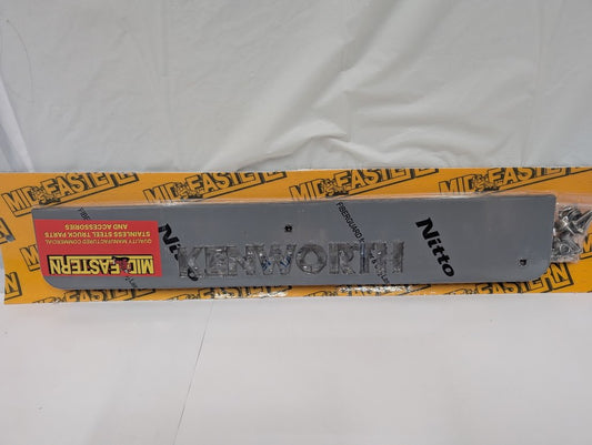 24" Kenworth Rectangular Flap Weights Holes Back Plate Hardware Included - Pair